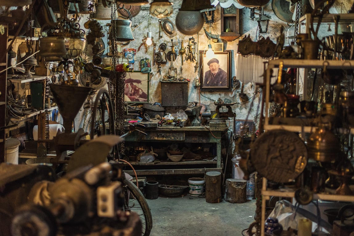 Volkswagen mechanic workshop