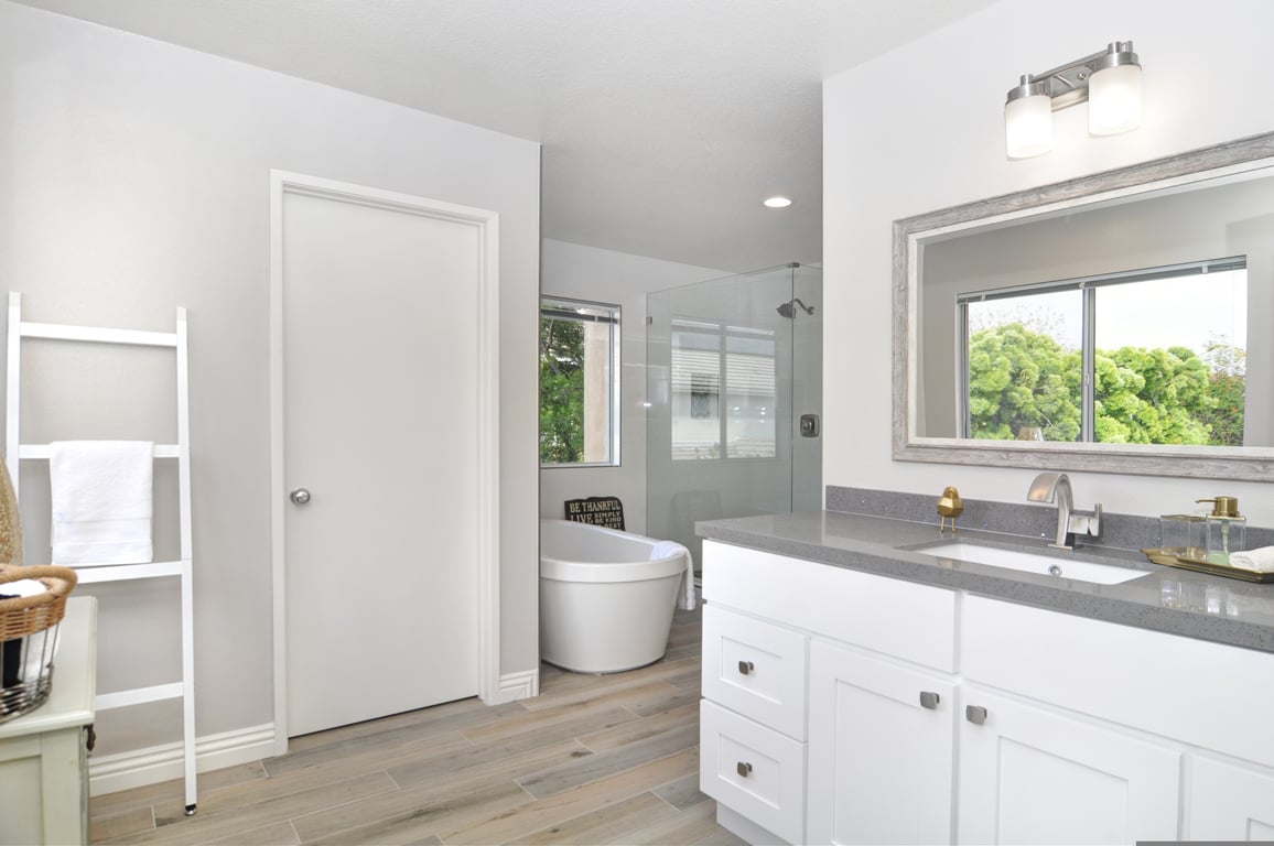 modern bathroom remodel