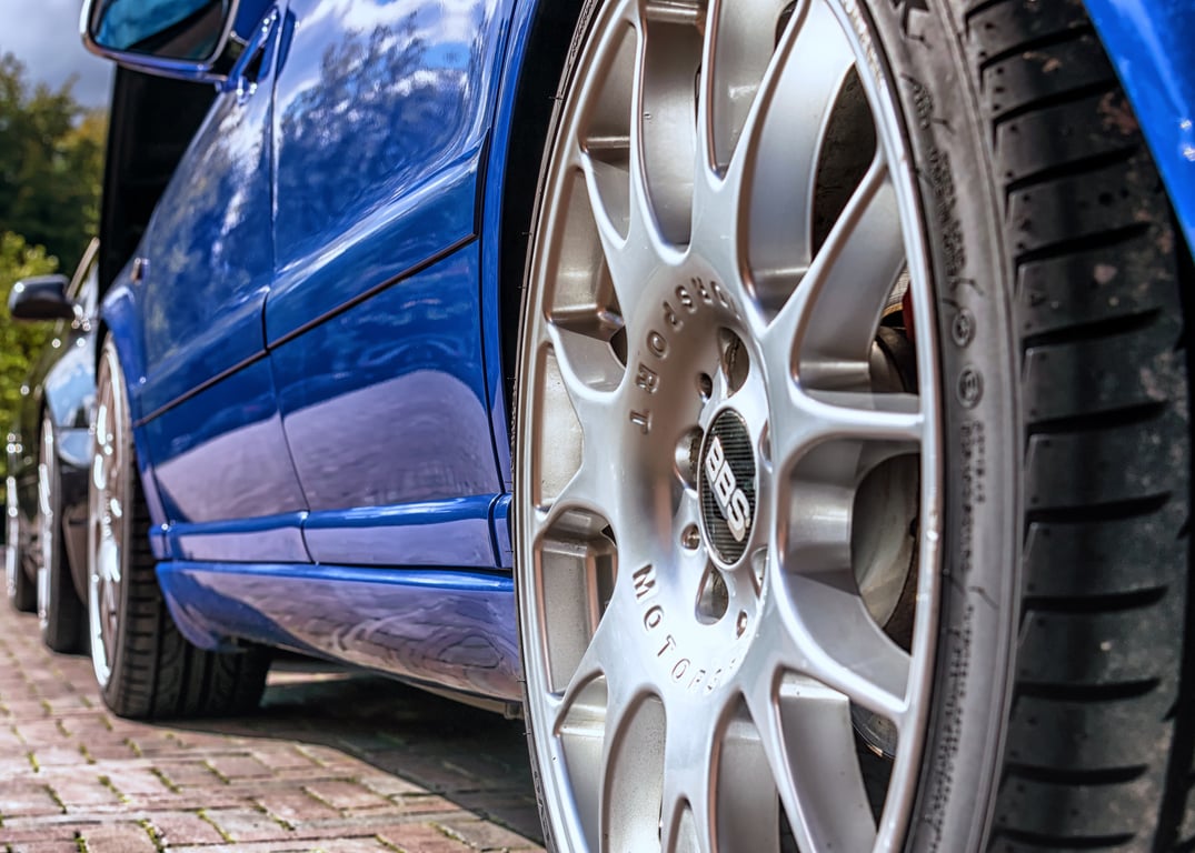 car tire and wheel
