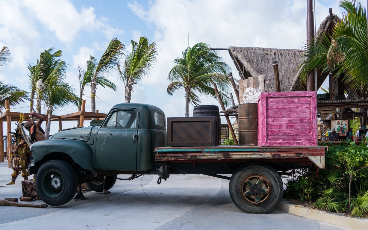 tow truck loading car
