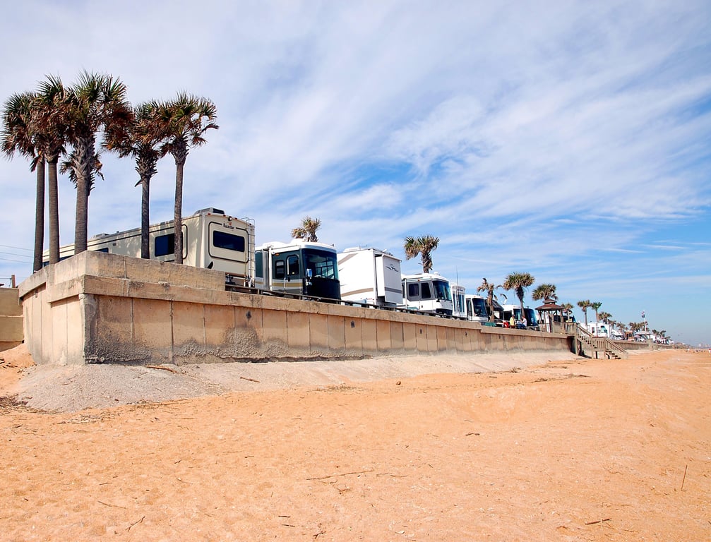 RV park campsite