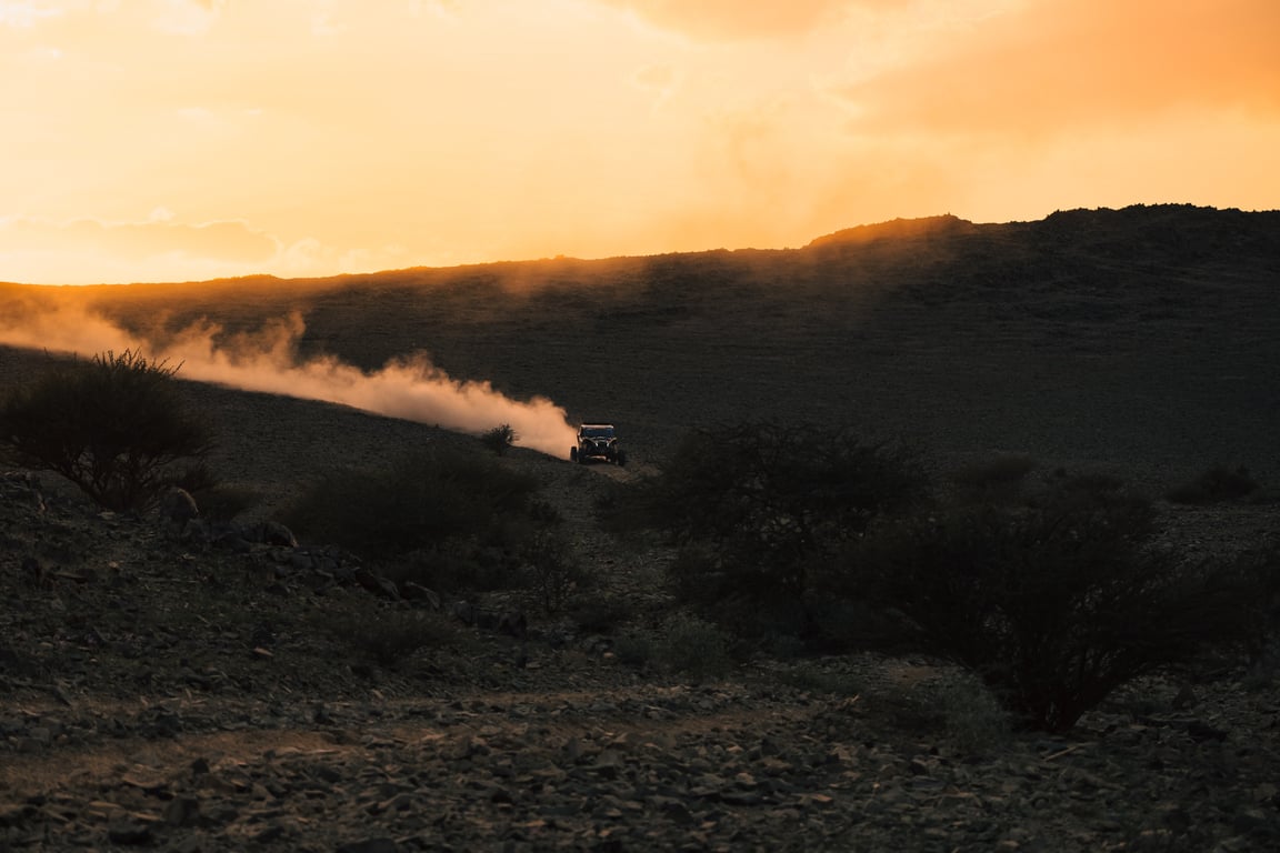 Ford Bronco off-road trail