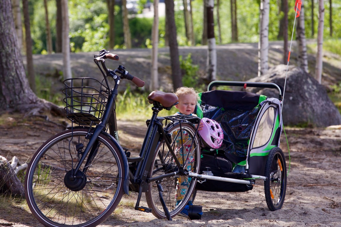 bicycle trailer hitch