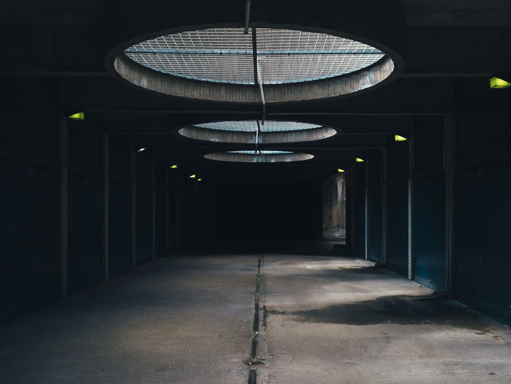 Fleximount overhead garage storage rack
