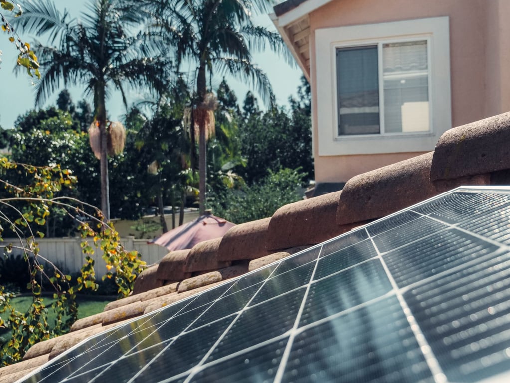 residential rooftop solar panels