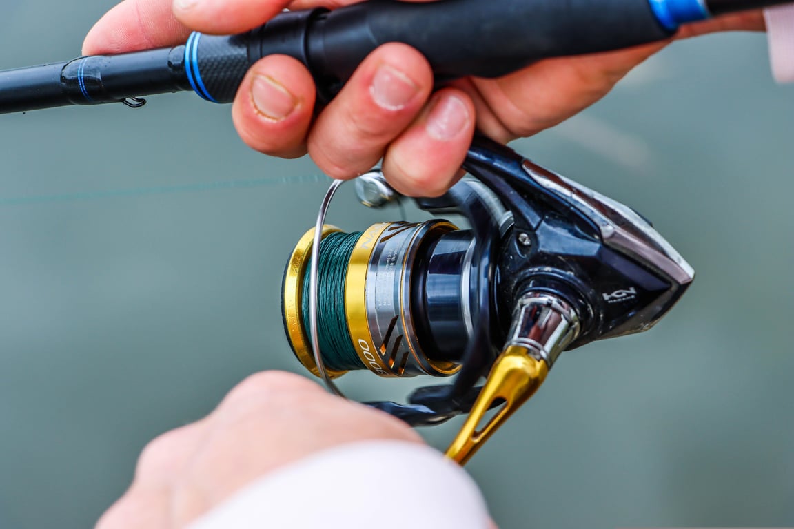 spinning fishing rod and reel