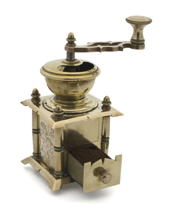 vintage coffee grinder