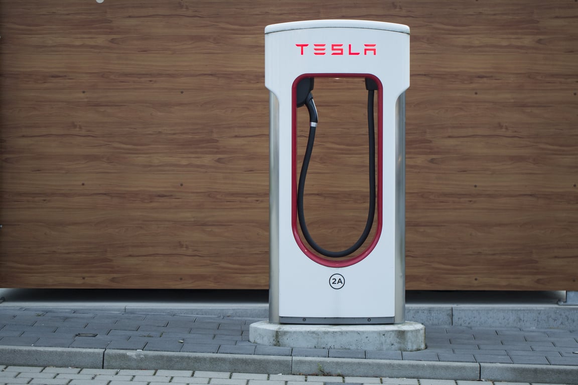 electric car charging station