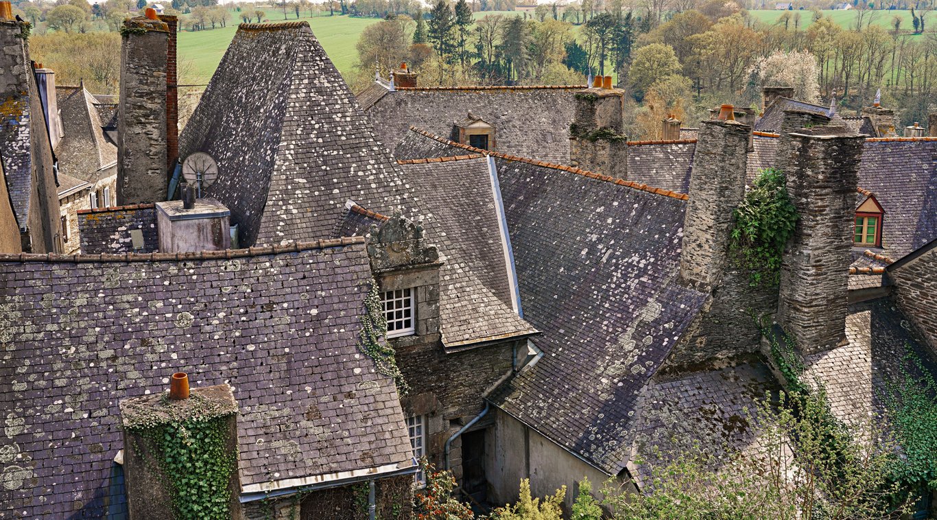 hail-damaged roof shingles