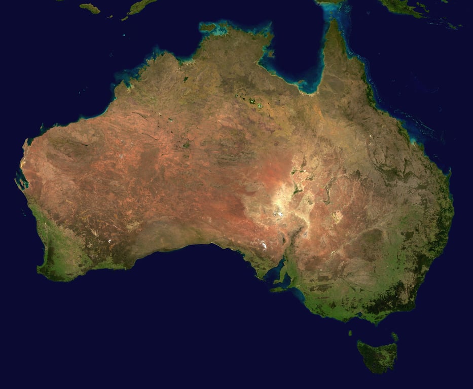 Google Maps satellite view