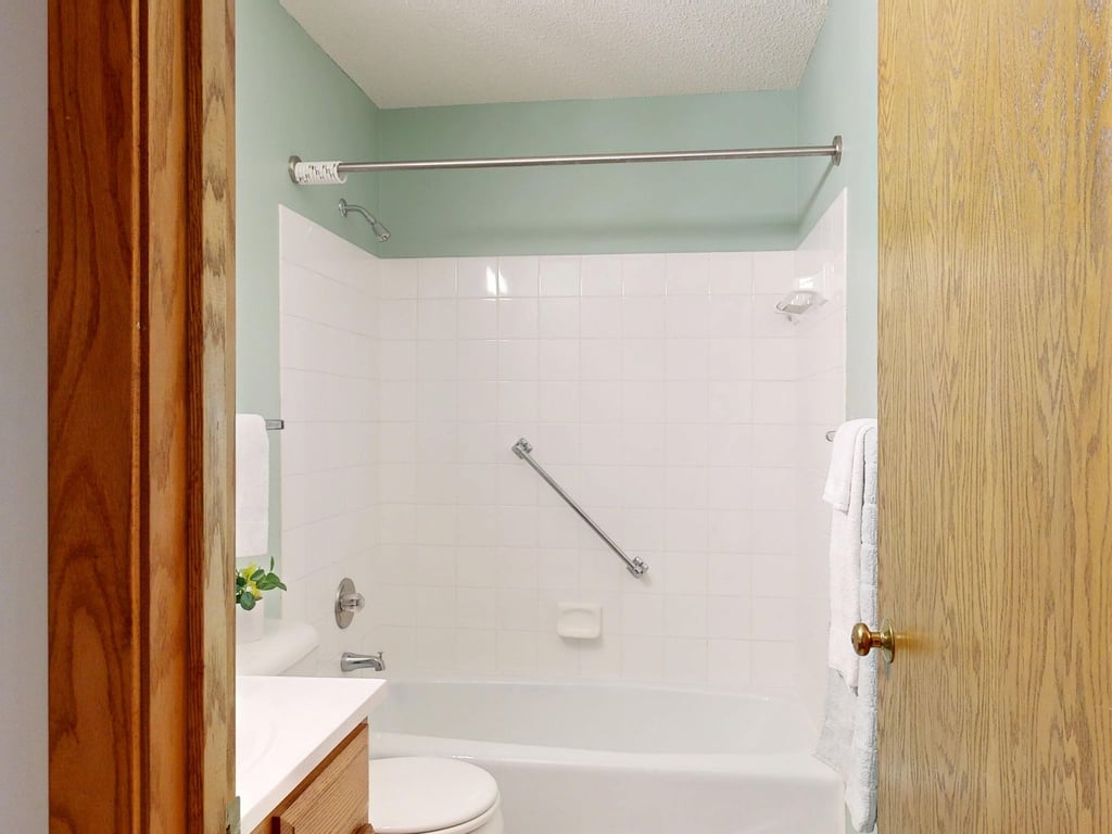 curbless shower grab bars