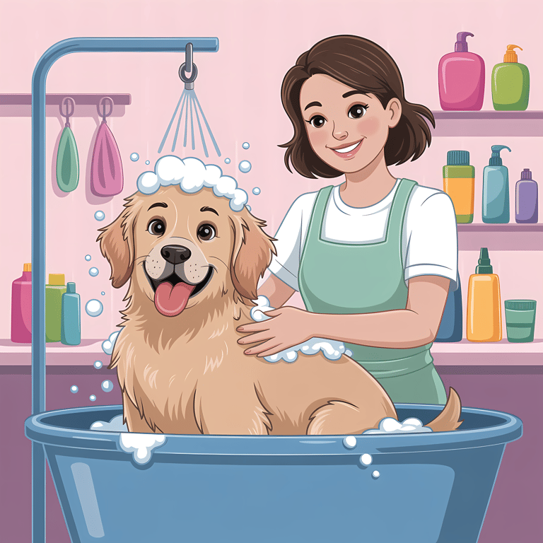 mobile dog groomer van