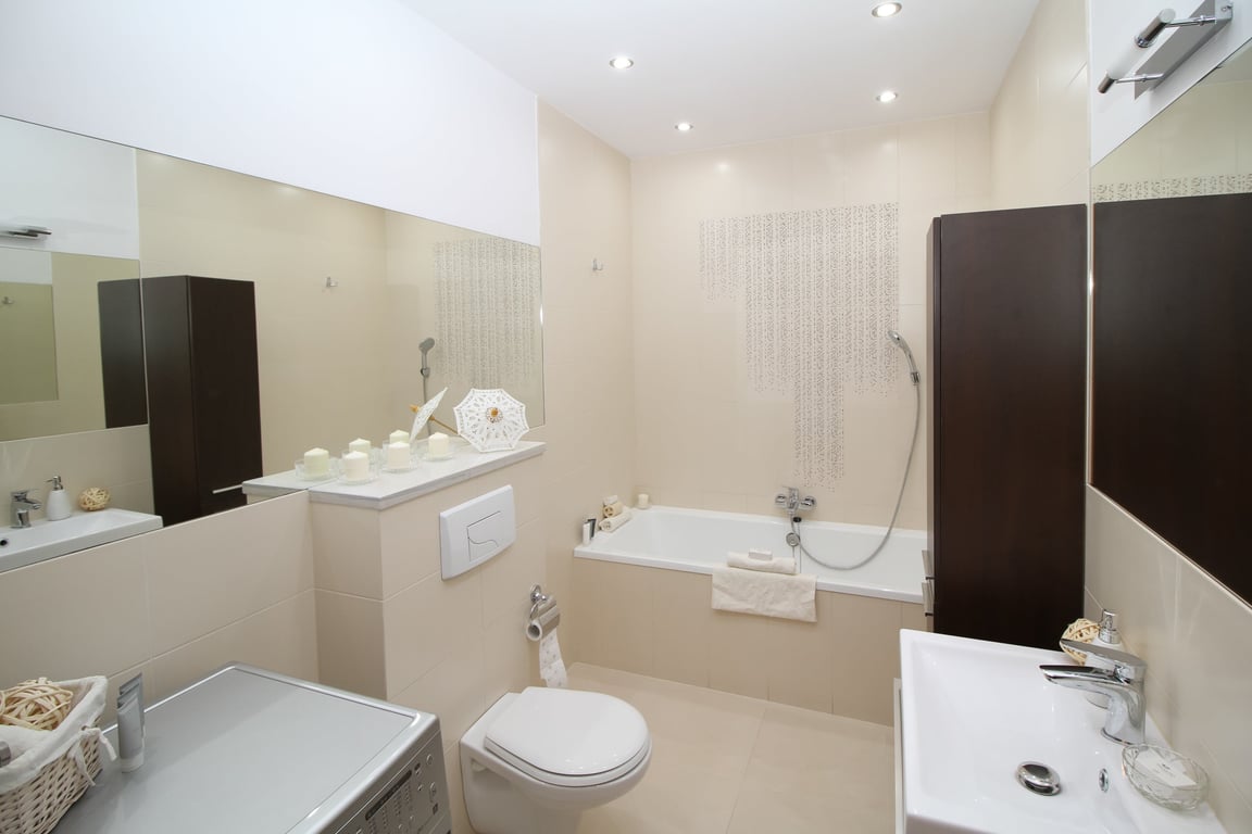 bathroom toilet installation