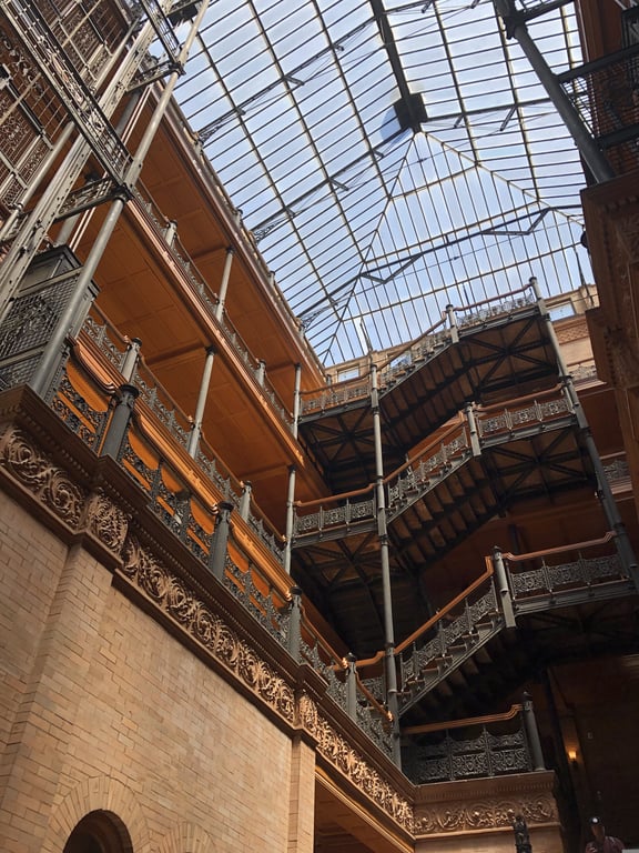 Bradbury Building Los Angeles