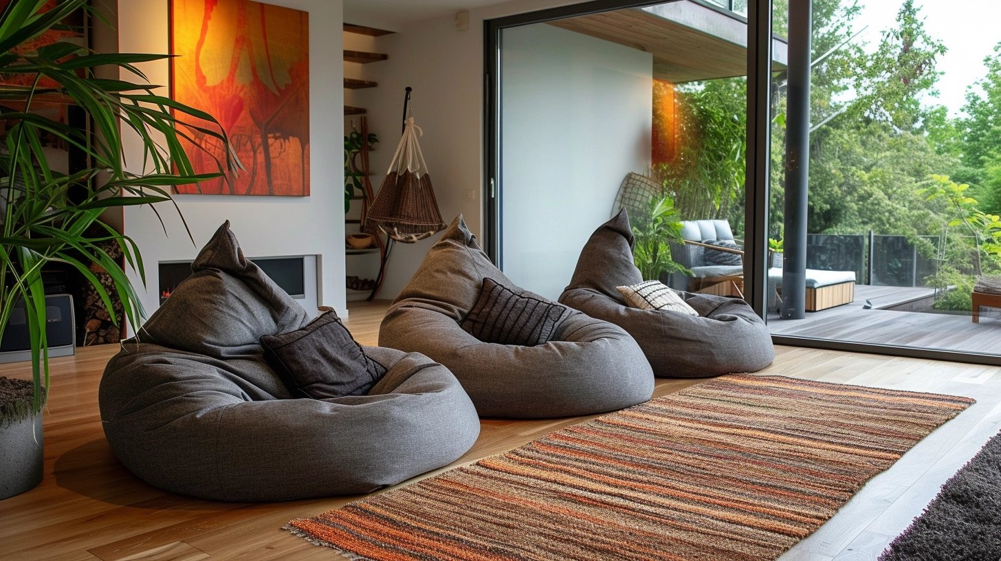 25 Bean Bag Arrangements for a Cozy Living Room