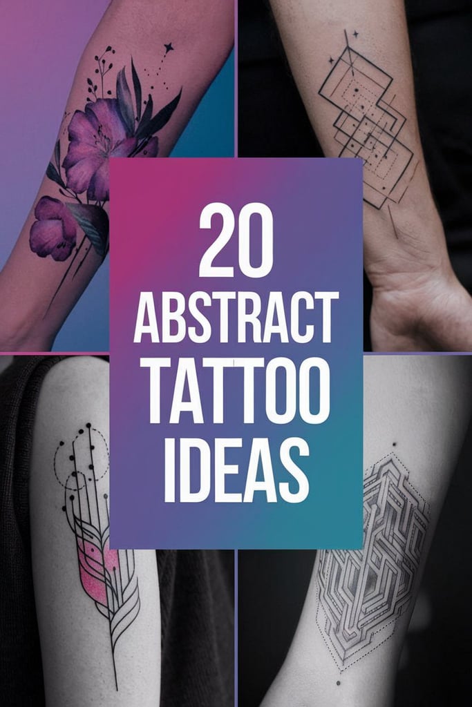 20 Abstract Tattoo Ideas That'll Make You Want Ink ASAP