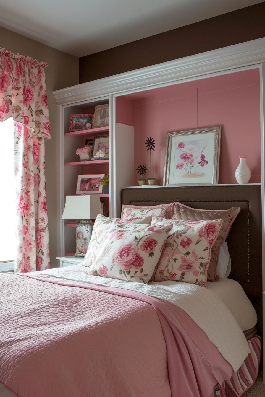 23 Pink and Brown Bedroom Ideas to Make Your Space Stand Out