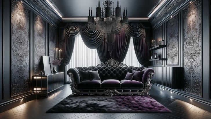 25 Modern Gothic Living Room Ideas to Add a Touch of Mystery to Your Home