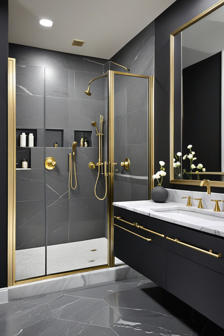 15 Stunning Black and Grey Bathroom Ideas to Transform Your Space