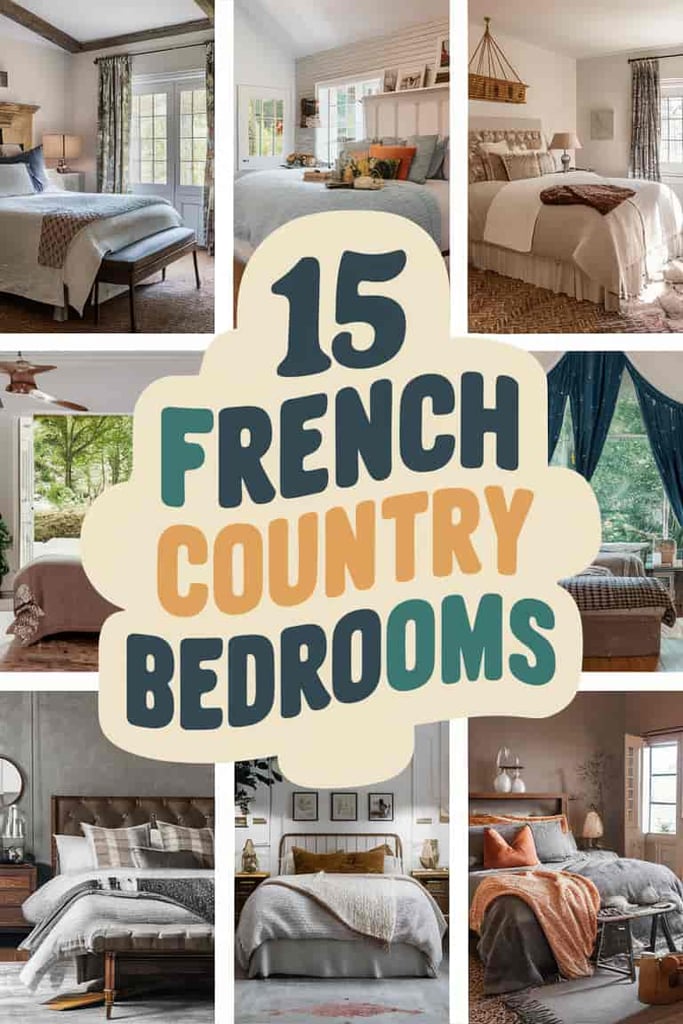 15 Charming French Country Bedroom Ideas You'll Fall in Love With