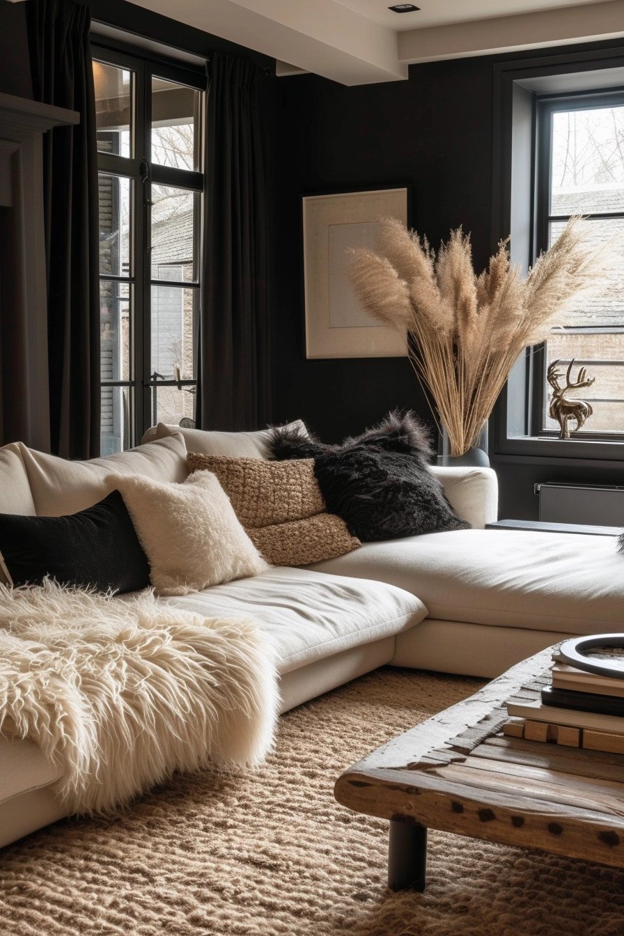 Cream Black