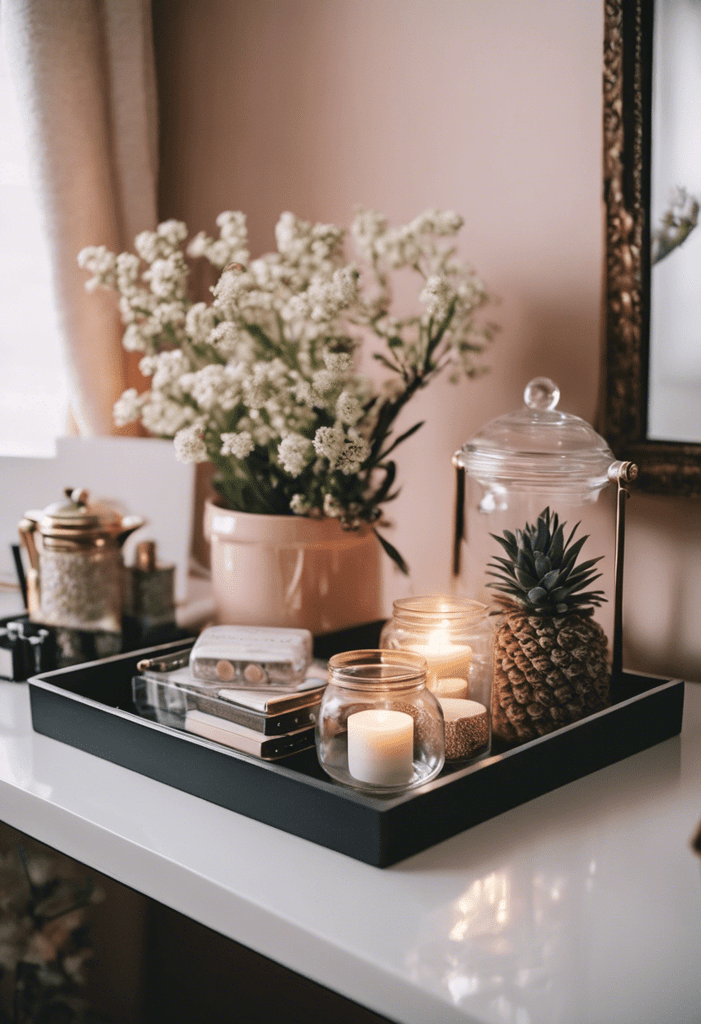 Photo inspiration: Apartment Decoration Industrial Trays Reference: 25 Charming Elegant Girly Apartment Decor Ideas