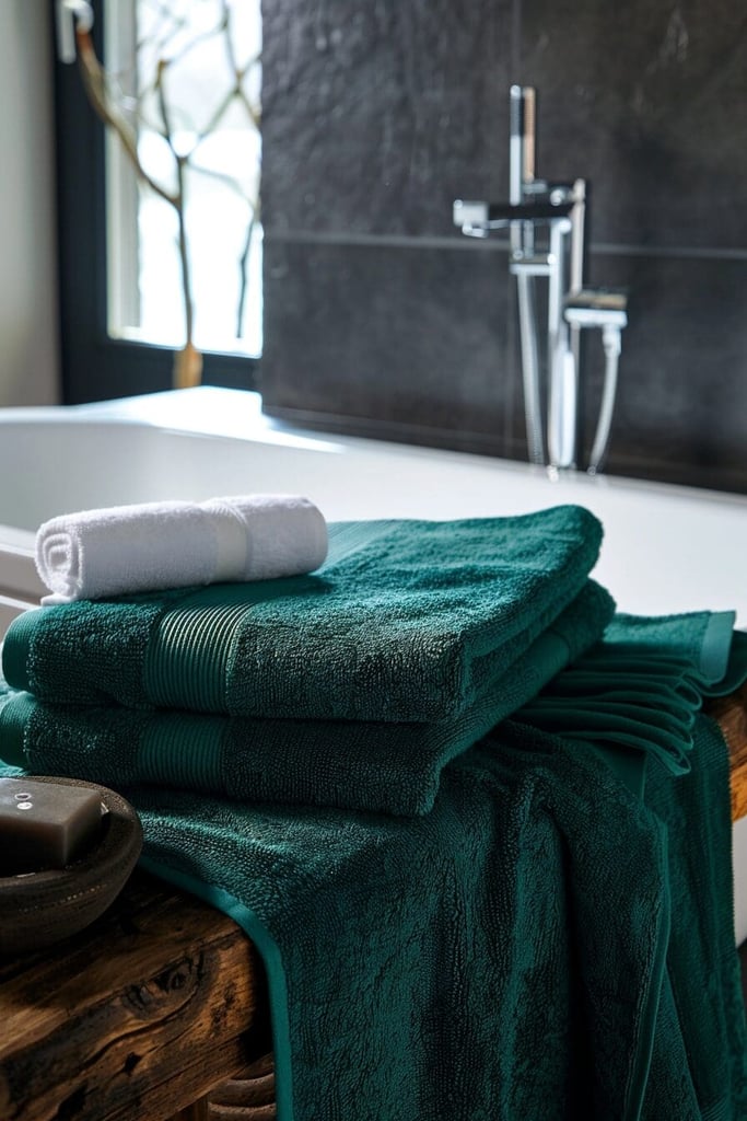 25 Green Bathroom Ideas That Will Actually Make You Want to Brush Your ...