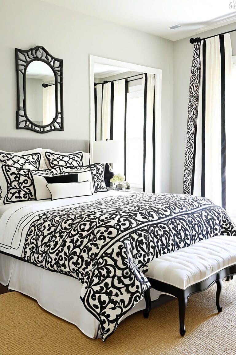 15 Stunning Black and White Bedroom Ideas to Transform Your Space
