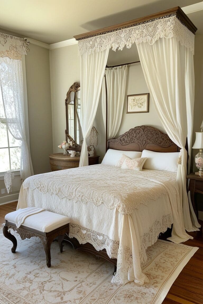 15 Charming Antique Bedroom Ideas to Transform Your Space