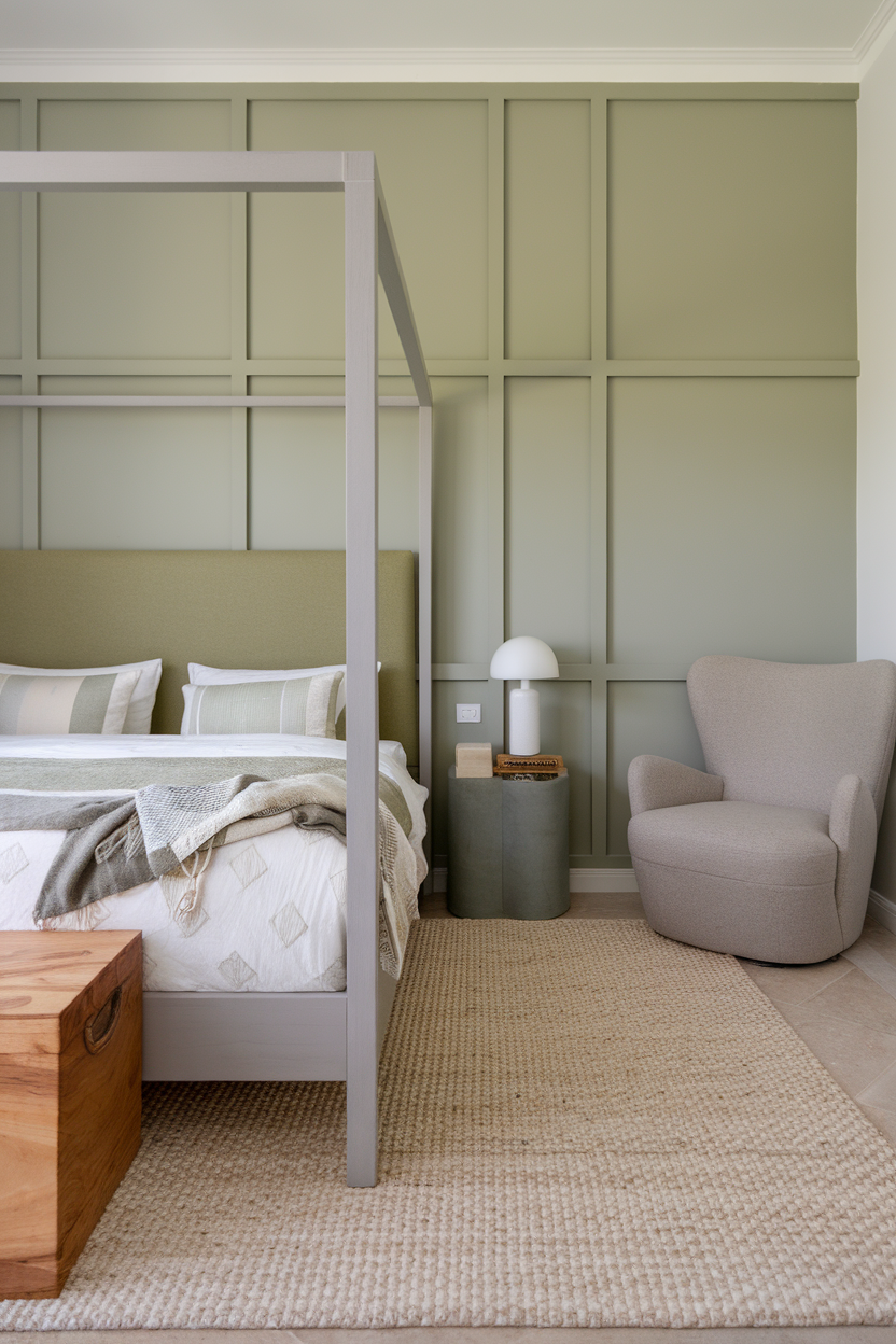 27 Stunning Green and Gray Bedroom Ideas to Transform Your Space