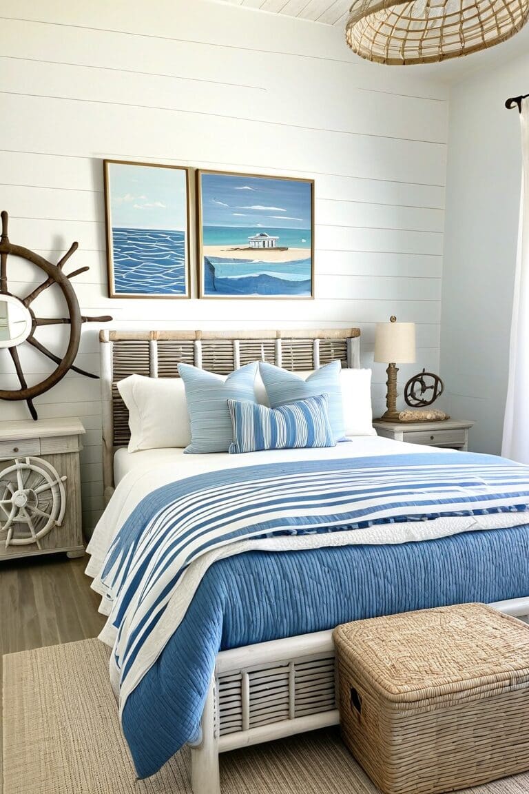 15 Breezy Coastal Bedroom Ideas to Transform Your Space into a Seaside ...