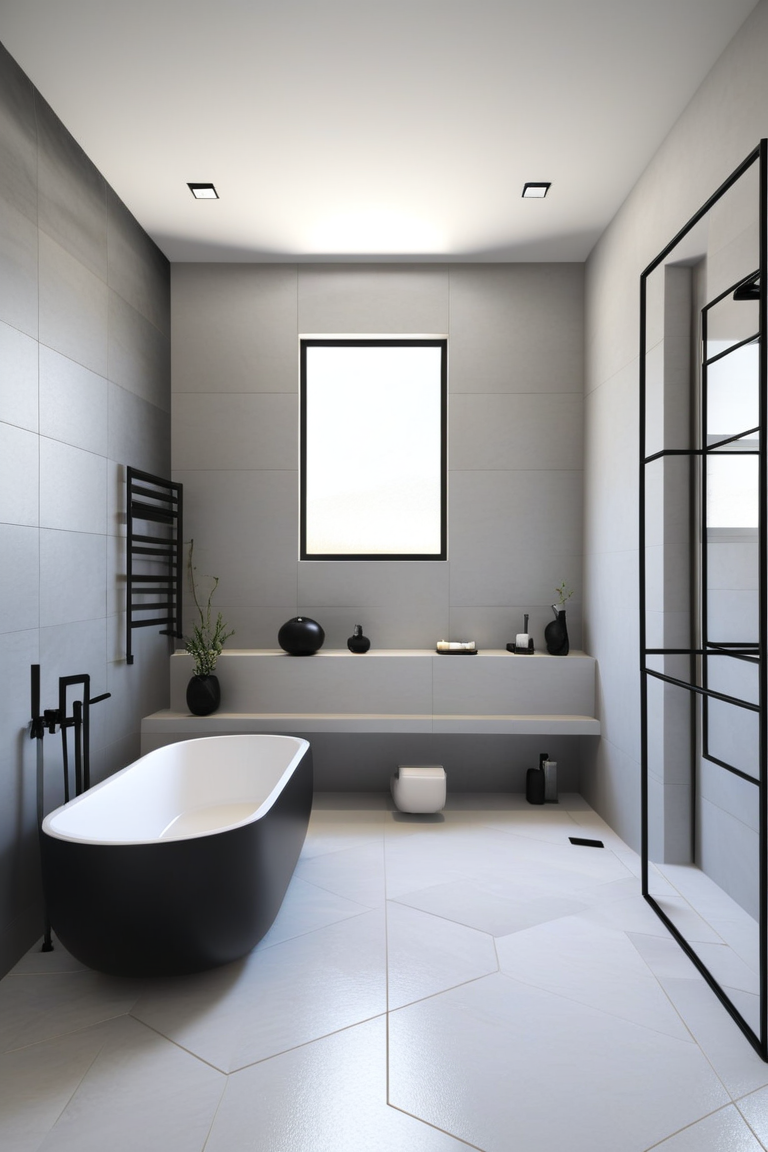 15 Stunning Black and Grey Bathroom Ideas to Transform Your Space