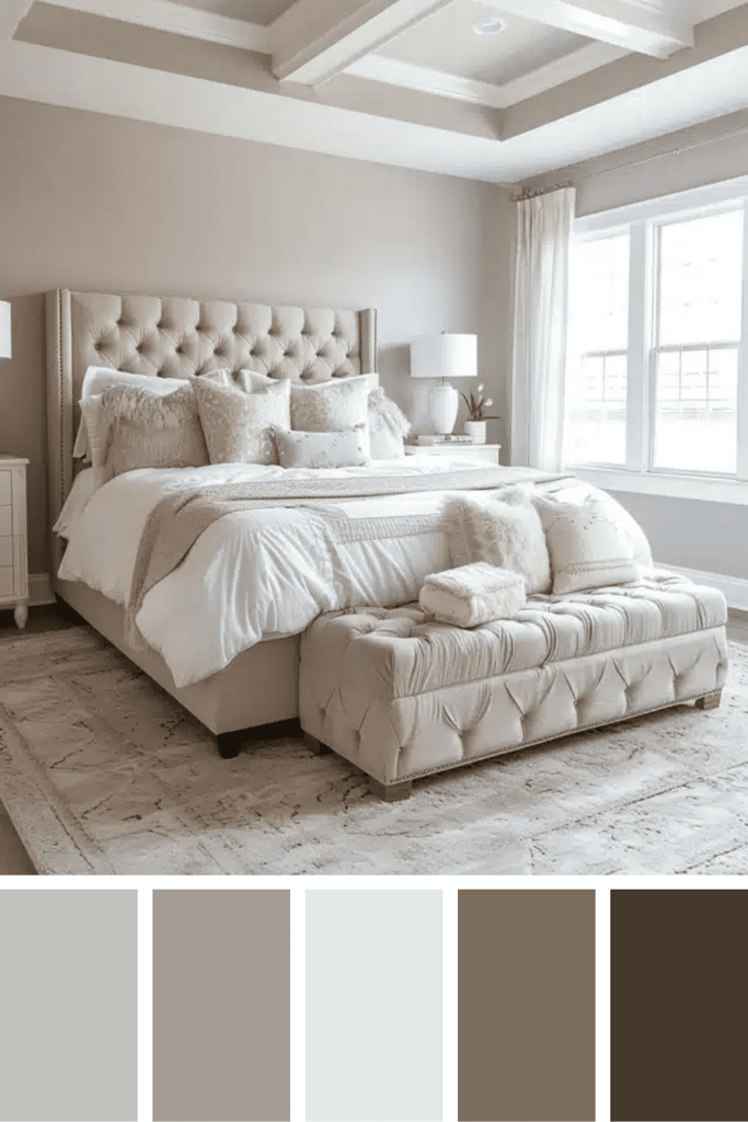 25 Beige and Grey Bedroom Ideas to Create a Serene Retreat