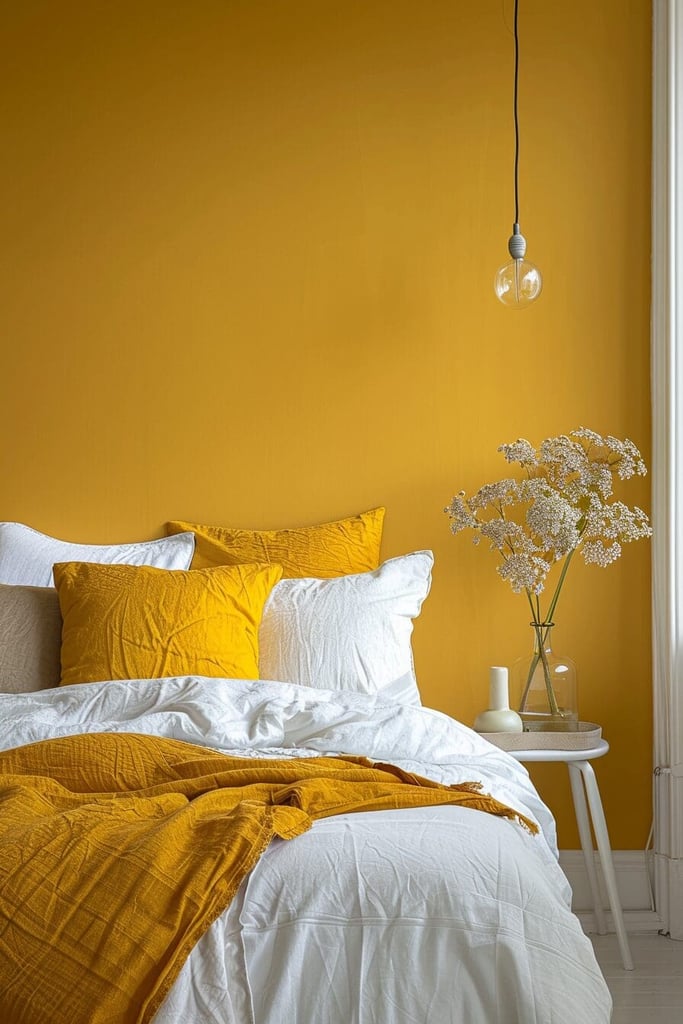 Yellow Wall Bedroom Ideas