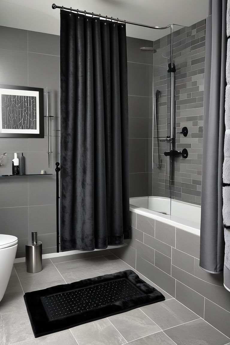 15 Stunning Black and Grey Bathroom Ideas to Transform Your Space