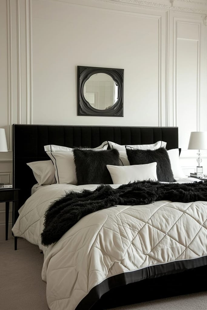 25 Elegant Black and Cream Bedroom Ideas You Need to Try