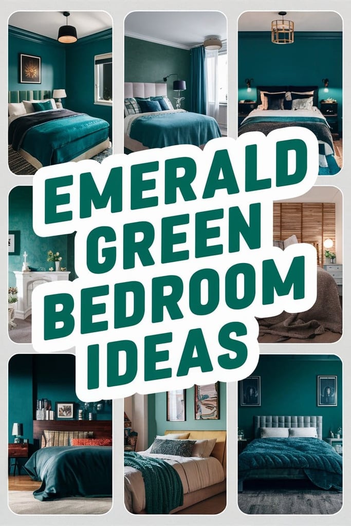 15 Enchanting Emerald Green Bedroom Ideas to Transform Your Space