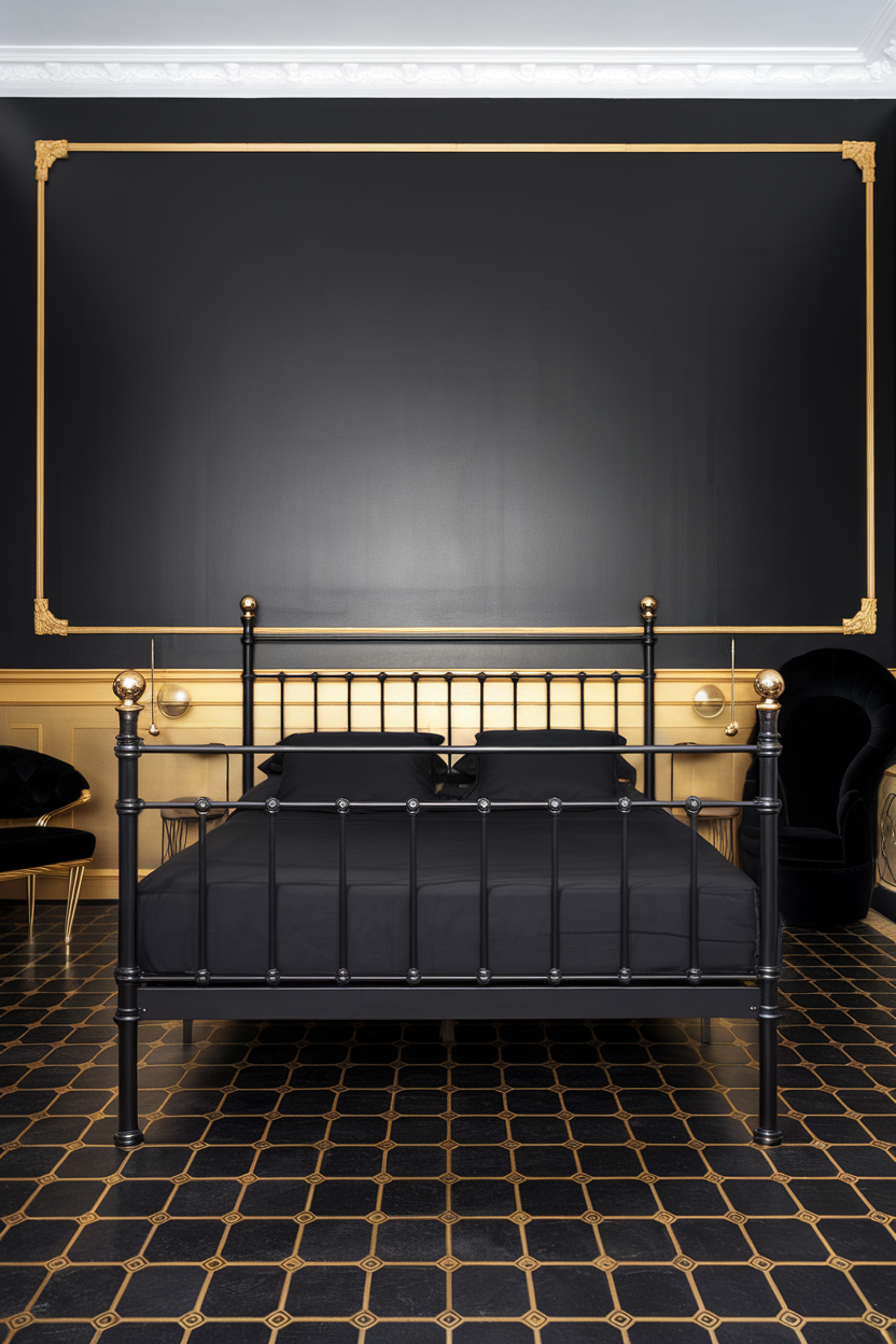 50 Stunning Black and Gold Bedroom Ideas to Transform Your Space