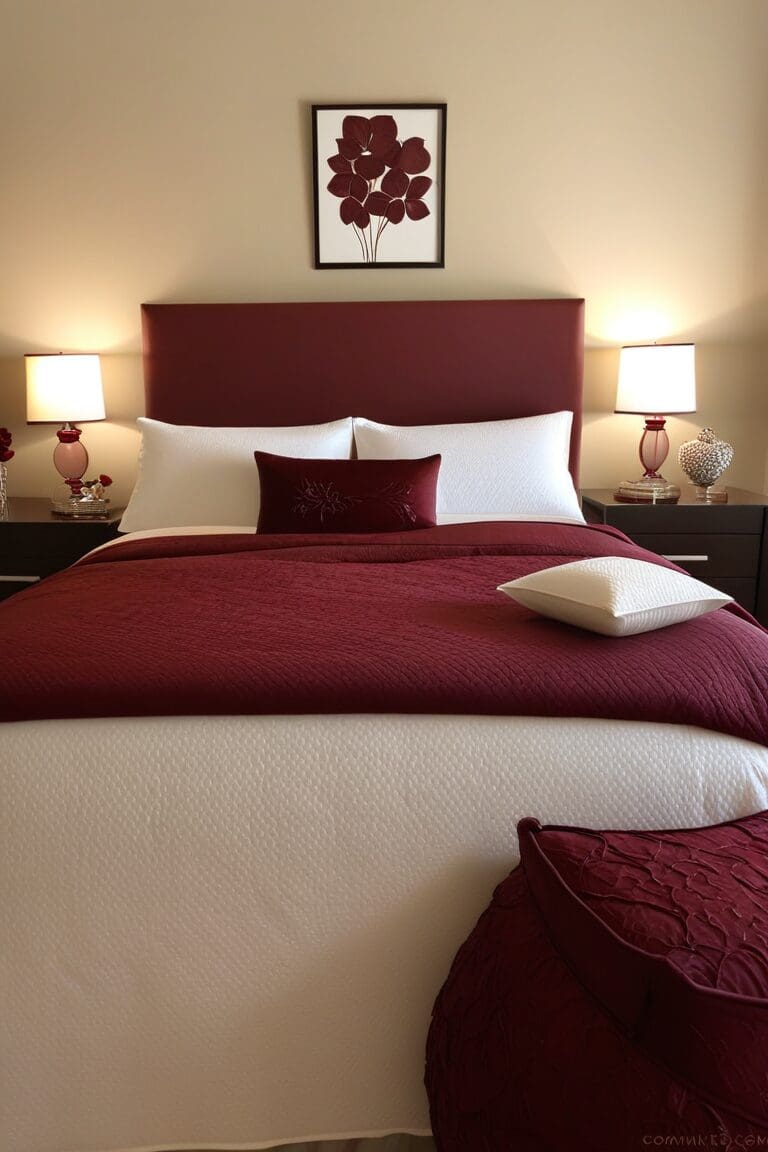 15 Stunning Burgundy Bedroom Ideas to Transform Your Space