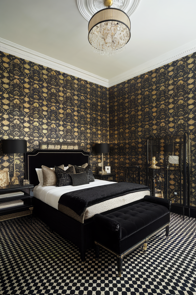 50 Stunning Black and Gold Bedroom Ideas to Transform Your Space