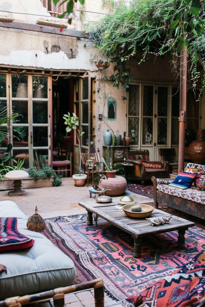 52 Bohemian Patio Ideas to Turn Your Outdoor Space into a Free-Spirited ...
