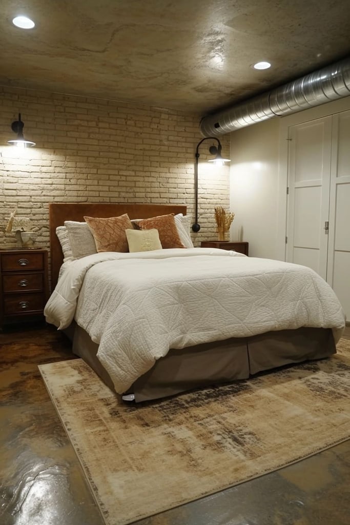 25 Transformative Unfinished Basement Bedroom Ideas