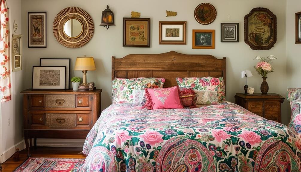 25 Vintage Eclectic Bedroom Ideas That Are a Total Thrift Store
