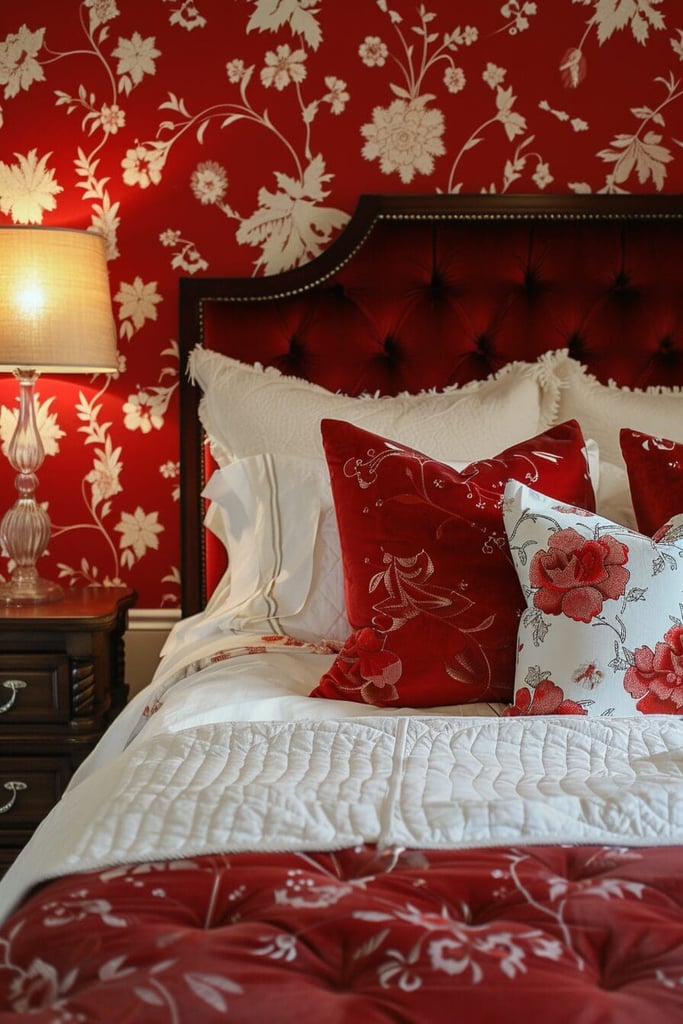 19 Red Bedroom Ideas That'll Make You Forget All About 