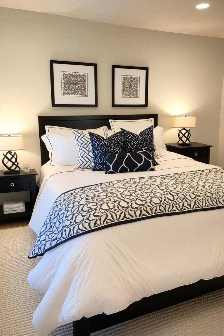 15 Stunning Bedroom Ideas to Complement Your Black Bed Frame