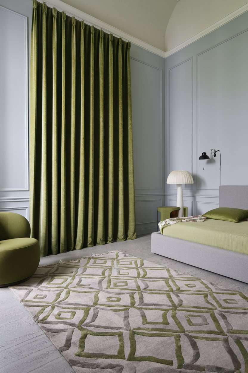 27 Stunning Green and Gray Bedroom Ideas to Transform Your Space