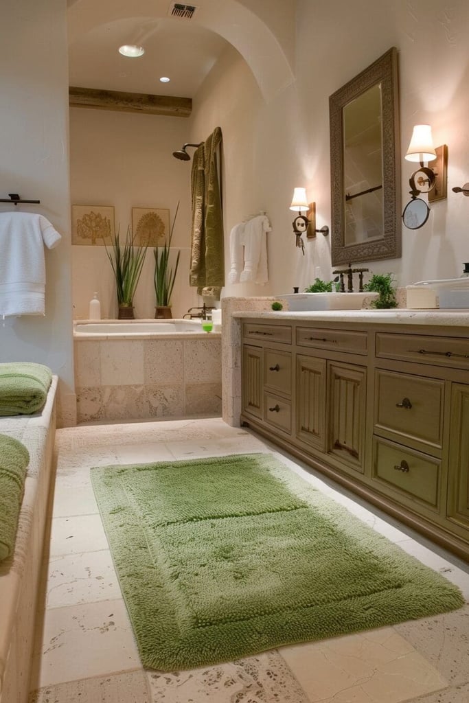 25 Green Bathroom Ideas That Will Actually Make You Want to Brush Your