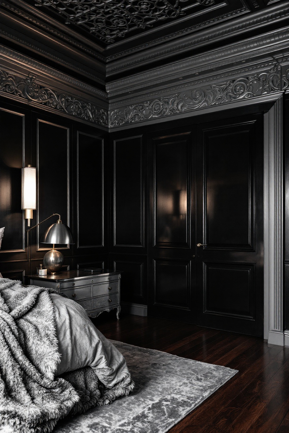 25 Stunning Black and Silver Bedroom Ideas That Ooze Elegance