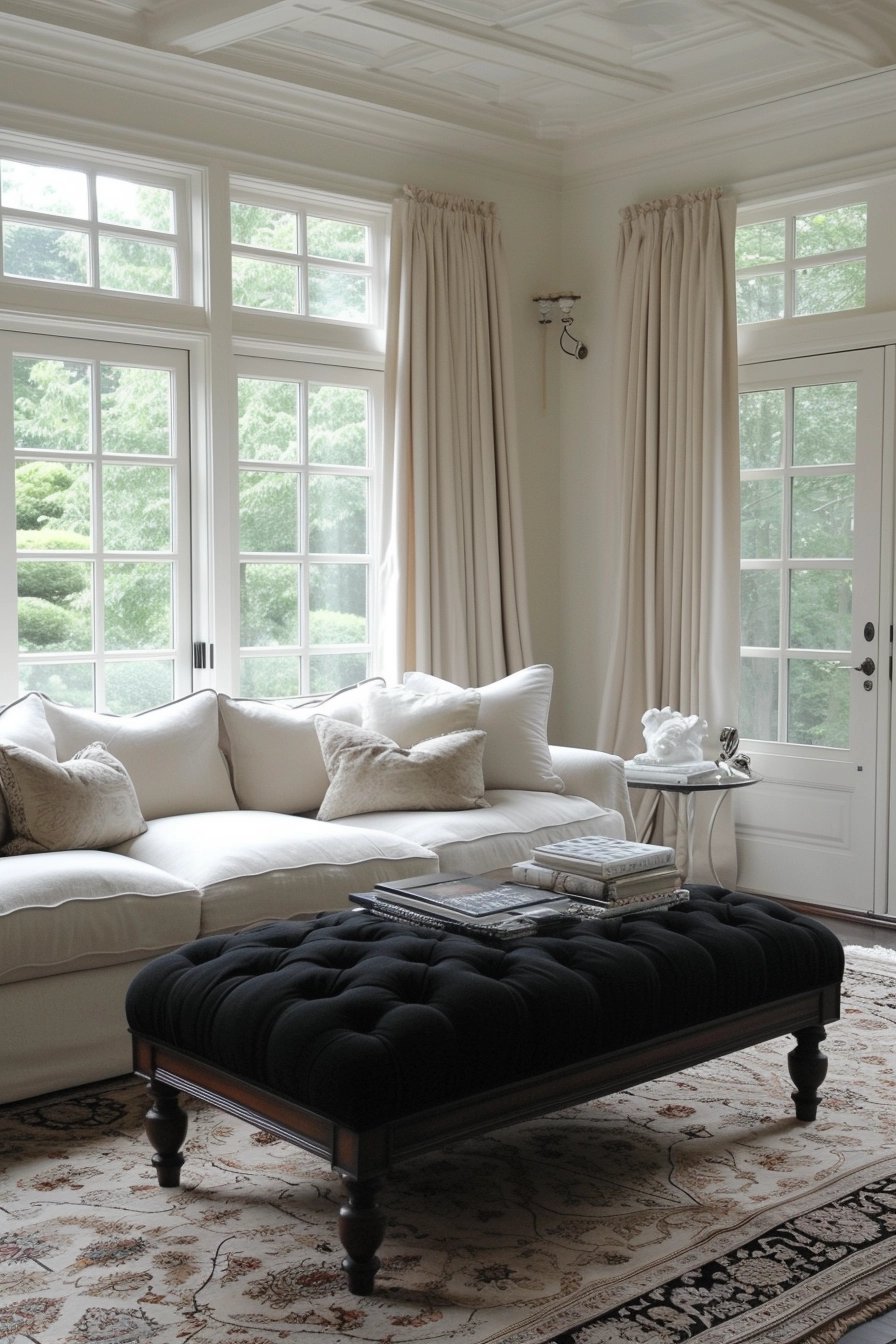 25 Black and Cream Living Room Ideas to Elevate Your Home