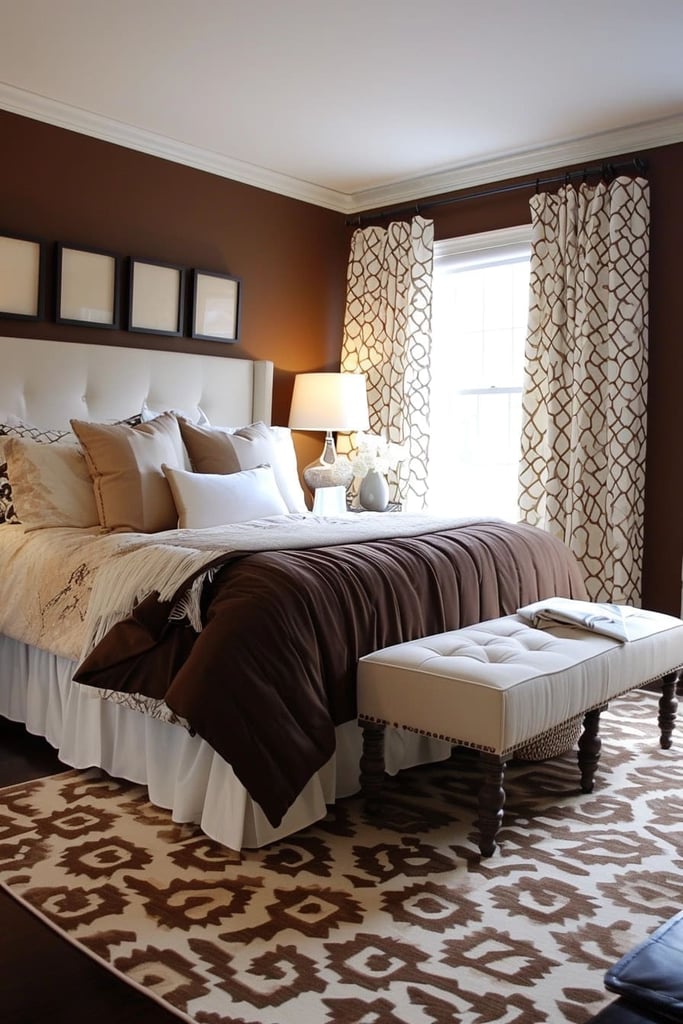 25 Captivating Brown and White Bedroom Ideas You'll Love